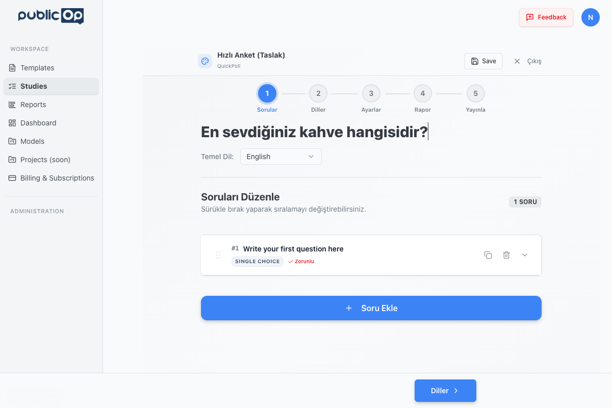 QuickPoll Voice Response