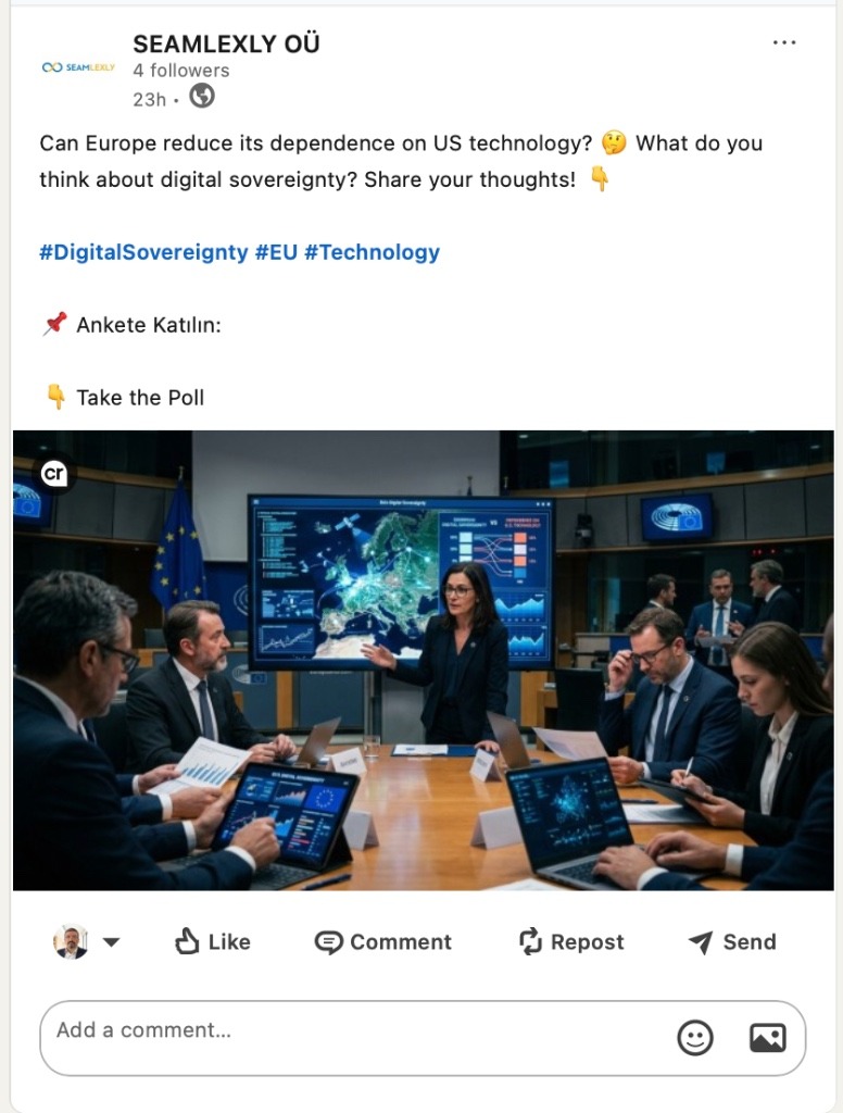 QuickPoll Social Post